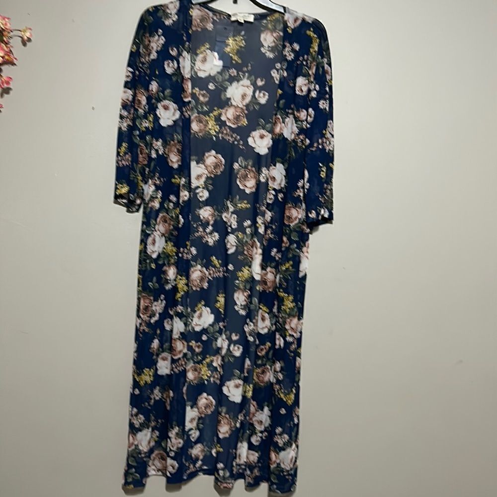 NWT Nomadic Getaway Ultra flirt floral duster